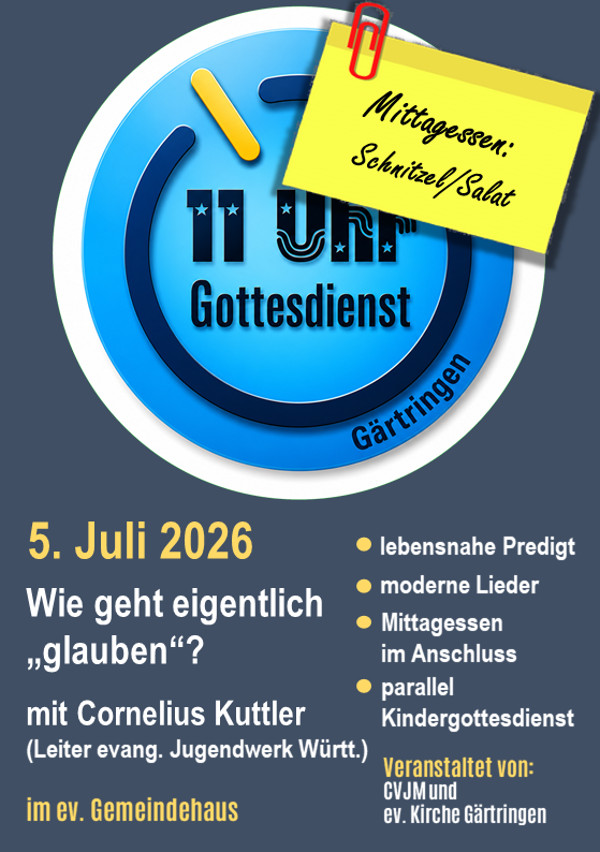 Elf Uhr Gottesdienst
