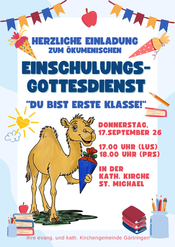 Einschulungsgottesdienst